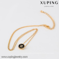 43409 necklace fashion accessories18k simple gemini pendant gold plated jewelry necklace